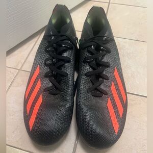 Adidas X Speedflow.3 FG Soccer Cleats – Black/Orange/Green – Size 8